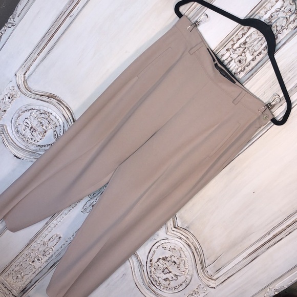 Fabrizio Gianni Stretch for High Comfort Neutral Trousers Size 8 - Picture 3 of 10